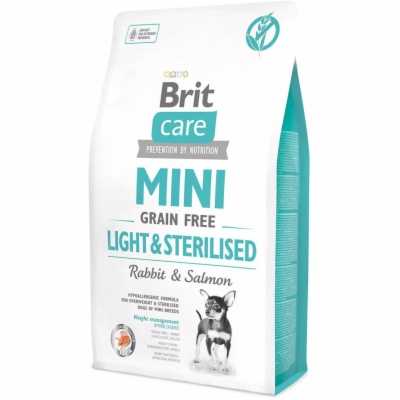 Brit Care Mini Grain Free Light & Sterilised 2kg granule ...