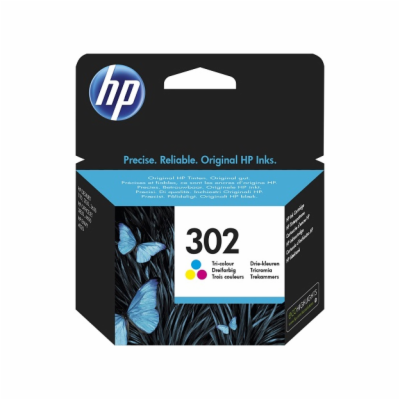 HP F6U65AE 302 Tri-color Original Ink Cartridge