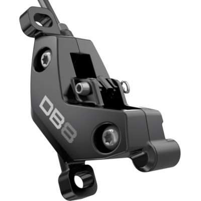 SRAM DB8 - matná černá, zadní, 1800mm hadice, zadní brzda 