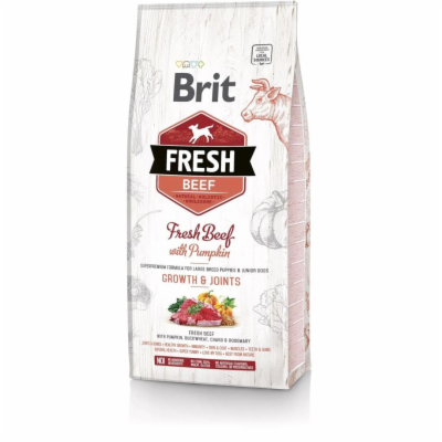 Brit Fresh Beef with Pumpkin Puppy Large 12kg granule pro...