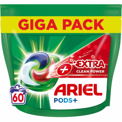 Ariel Gelové kapsle na praní Extra Clean Power, 60 ks