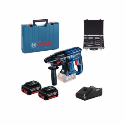 Bosch GBH 180-LI + 11dílná sada vrtáků SDS plus + 2× GBA ...