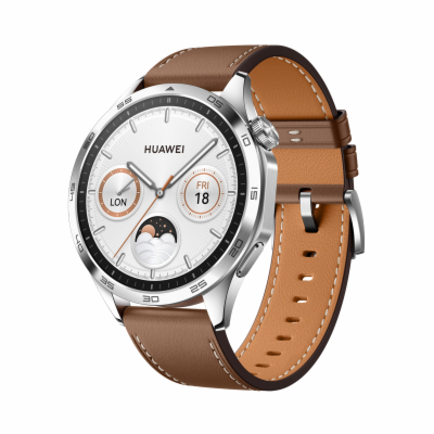 Huawei Watch GT4 46 mm hnědá kůže