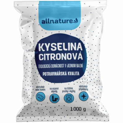 Allnature Kyselina citronová 1 kg