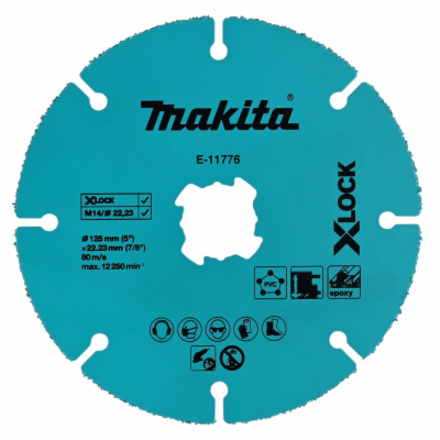 Makita E-11776 Makita E-11776 řezný kotouč TCT X-LOCK 125mm