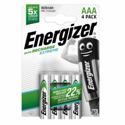 Energizer Nabíjecí baterie - AAA / HR03 - 800 mAh EXTREME