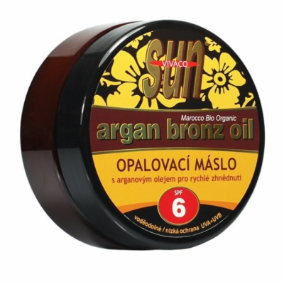 Sun Vital opalovací máslo s BIO arganovým olejem SPF 6