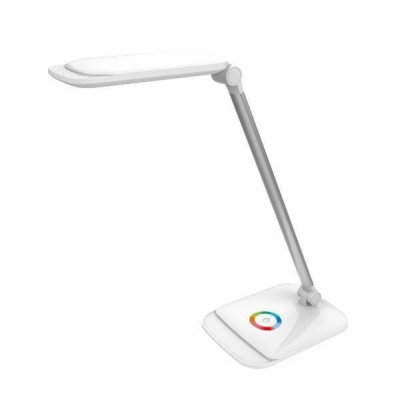 Platinet PDLQ60  LED stolní lampa 12W s nočním světlem, bílá