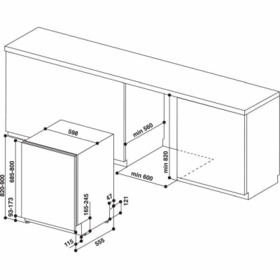 Whirlpool WIC 3C33 PFE