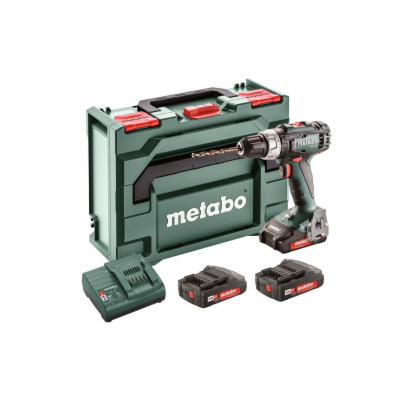 Metabo BS 18 L Set Aku vrtací šroubovák, 18V 3x2Ah Li-Pow...