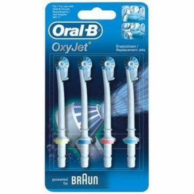 Oral-B ED 17-4 OxyJet Náhradní trysky pro ústní sprchu, 4 ks