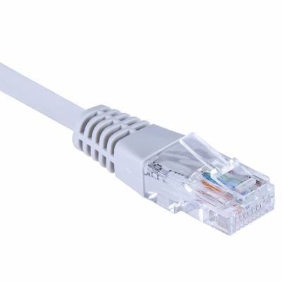 Masterlan comfort patch kabel UTP Cat5e,10m,šedý