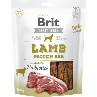 Brit Jerky Lamb Protein Bar 200g pamlsky pro psy