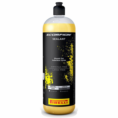 Bezdušový tmel Pirelli Scorpion SEALANT, 1000ml, Yellow