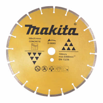 Makita D-56982 diamantový kotouč 300x25,4x7,5mm beton