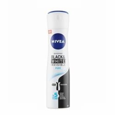 Nivea Invisible Black & White Pure antiperspirant ve spre...