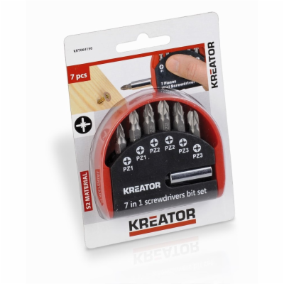 Kreator KRT064150 - Sada bitů 7 ks PZ