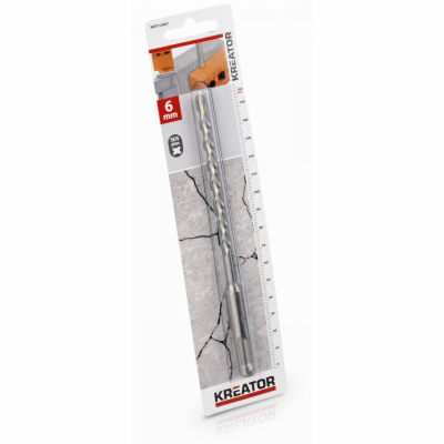 Kreator KRT010907 - Vrták SDS PLUS do betonu 6x160 mm