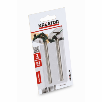 Kreator KRT991000 - 2 ks náhradních nožů pro hoblíky 82mm