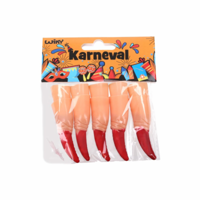 Set karneval W027553 - prsty 10 ks