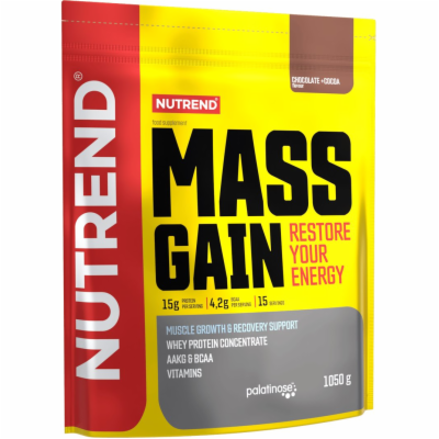 Nutrend MASS GAIN 1050 g, čokoláda+kakao