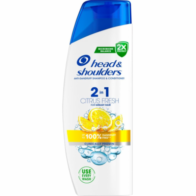 Head & Shoulders Šampon 2v1 Anti-Hairfall with Citrus 330ml