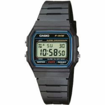 Casio F-91W-1YEG Pánské digitální náramkové hodinky