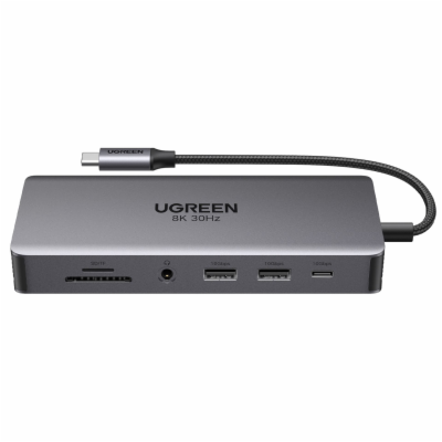 UGREEN 15965 11-in-1 USB-C Hub (10Gbps USB 3.2, Dual HDMI)