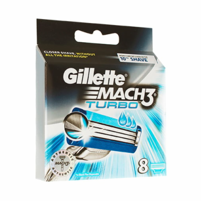 Gillette Mach 3 Turbo 8ks