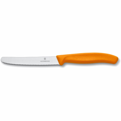 Victorinox Nůž na zeleninu vlnka, oranžová