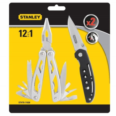 STANLEY STHTO-71028 STANLEY Multitool 12 v 1 včetně nože