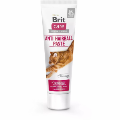 Brit Care Cat Paste Antihairball with Taurine 100g pasty ...