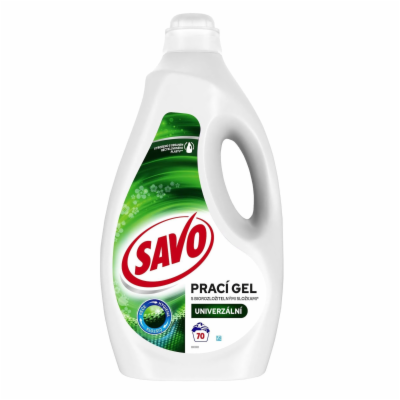 Savo Bez chloru Universal Prací gel, 70 pracích dávek, 3,5 l