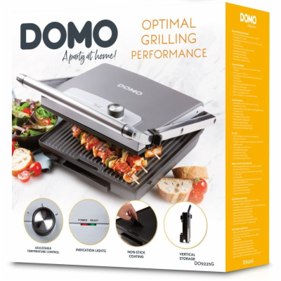 DOMO DO9225G Kontaktní gril panini Cool Touch 