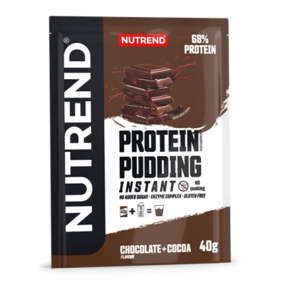 Nutrend PROTEIN PUDING 5 x 40 g, čokoláda+kakao