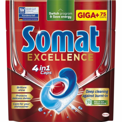 Somat Tablety do myčky Excellence GIGA+ 75ks