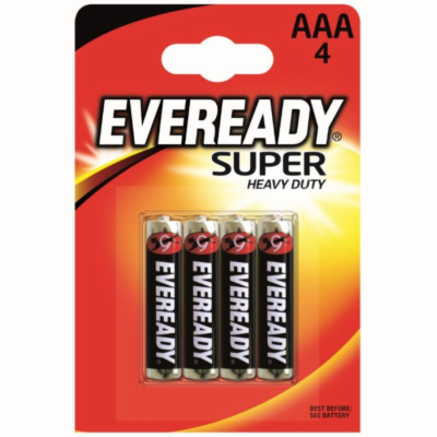 Energizer Eveready Super (blistr) - Mikrotužka AAA/4pack