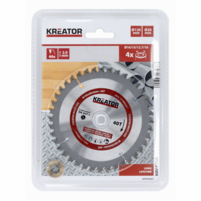 Kreator KRT020507 - Pilový kotouč univerzální 120mm, 40T