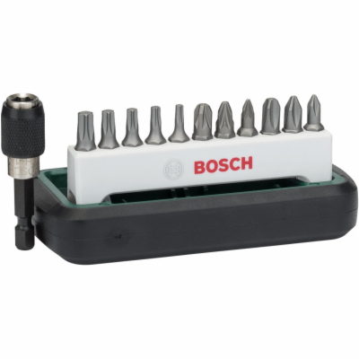 Bosch 12dílná sada standardních šroubovacích bitů, smíšen...