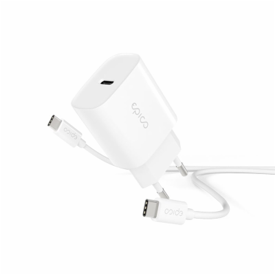 Epico 20W PD Charger Bundle with USB-C to USB-C cable 1.2...