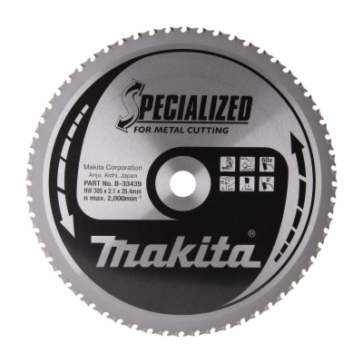 Makita kotouč pilový ocel SPECIALIZED 305x2.1x25.4mm 60Z ...