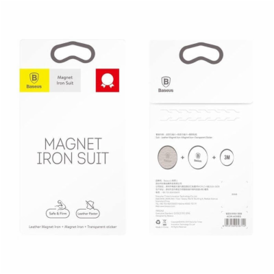 Magnetový držák telefonu Baseus Iron Suit kit - černý