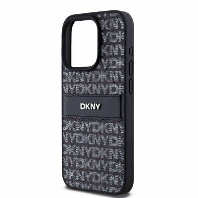 DKNY PU Leather Repeat Pattern Tonal Stripe Zadní Kryt pr...