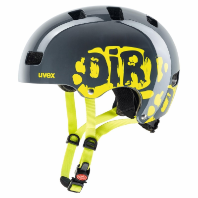 Uvex Kid 3 2022 dirtbike grey-lime Uvex Kid 3, dirtbike g...