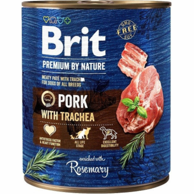 Brit Premium by Nature Pork with Trachea 800g konzerva pr...