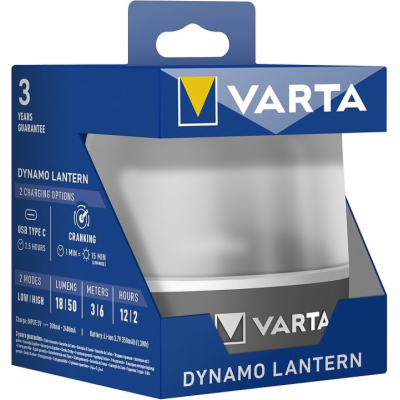 LED svítilna VARTA 17670 CAMPING dynamo L10RH