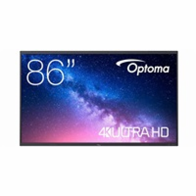 Optoma 5863RK IFPD 86" -  interaktivní dotykový, 4K UHD, ...