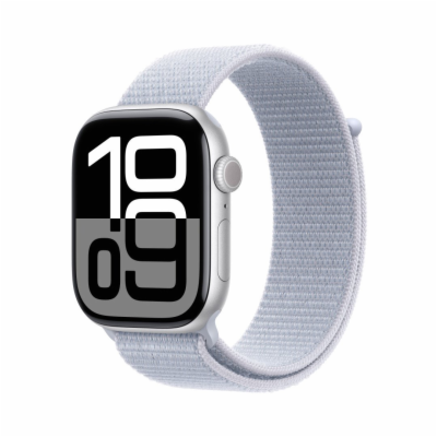 Apple Watch Series 10 GPS 42mm Stříbrný hliník s oblačně ...