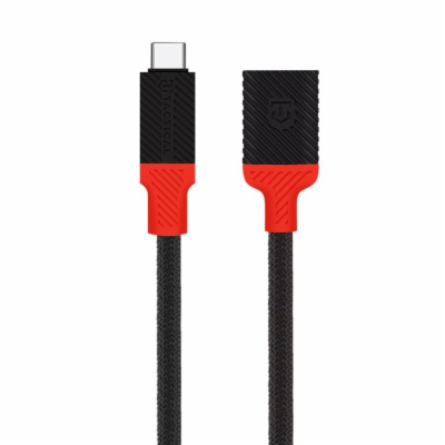 Tactical Pin4Fun Adapter USB-C/Lightning 0,1m Black/Red