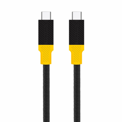 Tactical BlackBird Kabel USB4 1m Black/Yellow